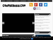 Tablet Screenshot of coupdebuzz.com